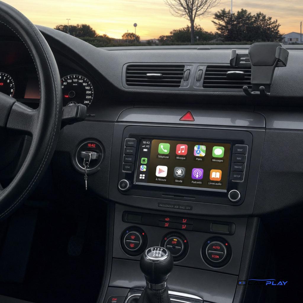 Écran CarPlay compatible avec Skoda Octavia [2011-2013] Style d'origine