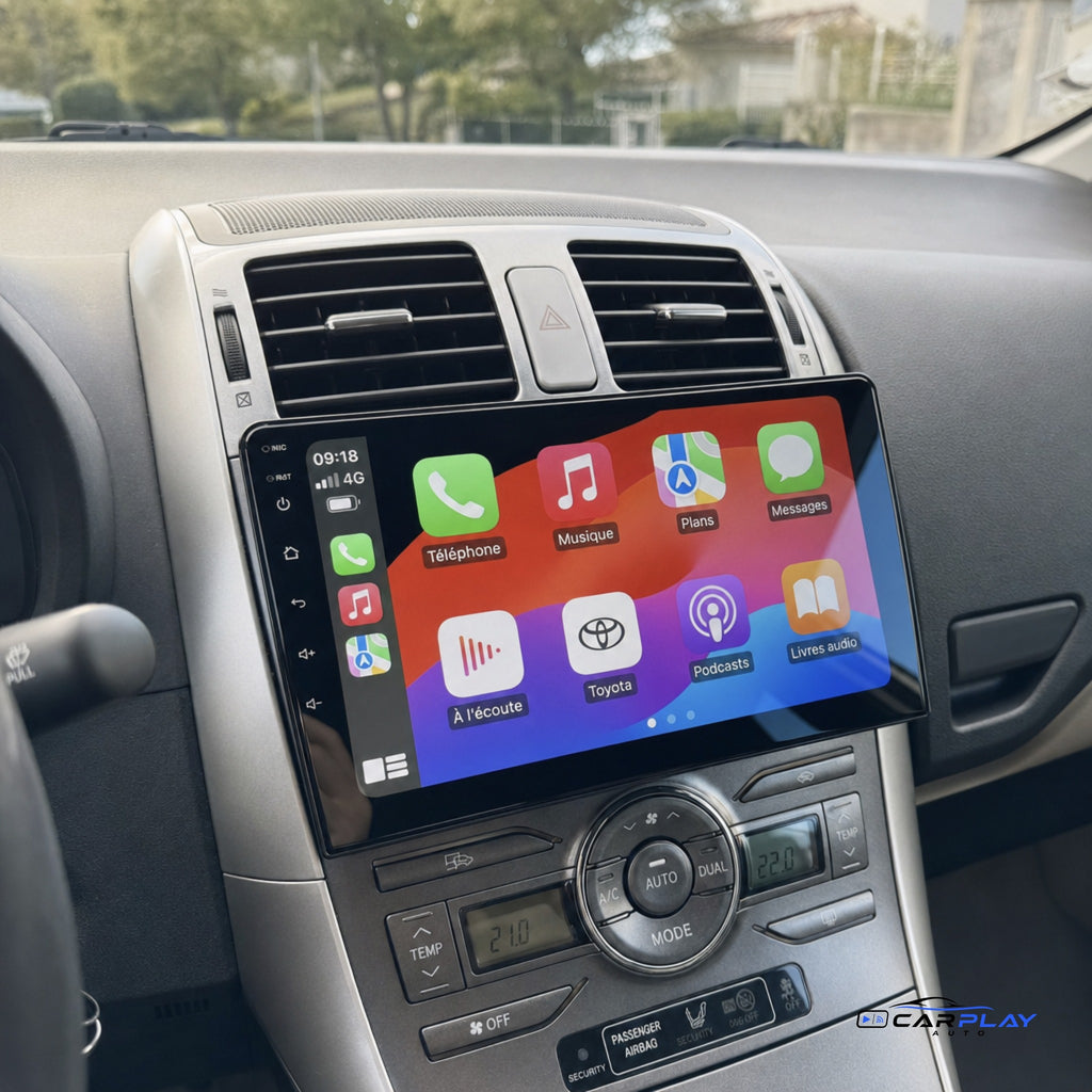 Écran CarPlay compatible avec Toyota AURIS [2004-2012] - Avec Écran d'origine