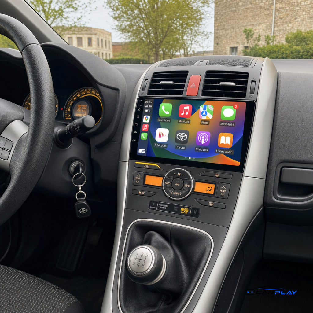 Écran CarPlay compatible avec Toyota Auris [2004-2012] Sans Écran d'origine