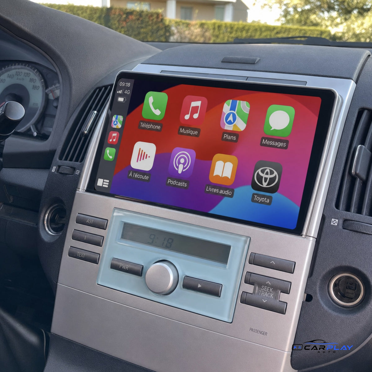 Écran CarPlay compatible avec Toyota Corolla [2003-2009]