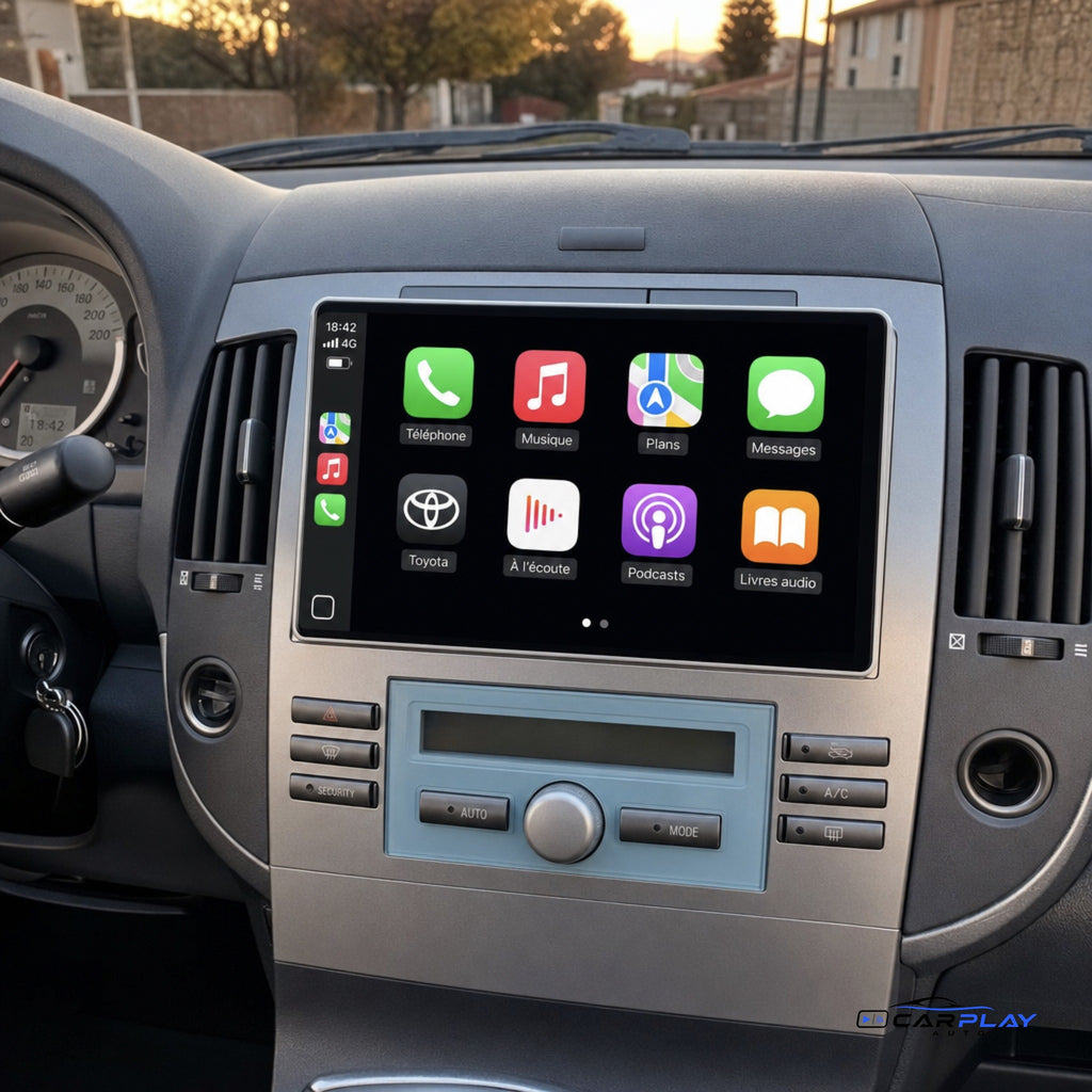 Écran CarPlay compatible avec Toyota Corolla [2003-2009]