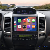 Écran CarPlay compatible avec Toyota Land Cruiser Prado 120 [2004-2009] - Système audio classique