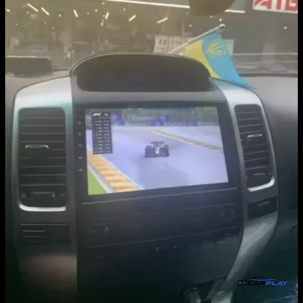 Écran CarPlay compatible avec Toyota Land Cruiser Prado 120 [2004-2009] - Système audio classique