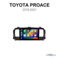 Écran CarPlay compatible avec Toyota Proace [2016-2021]