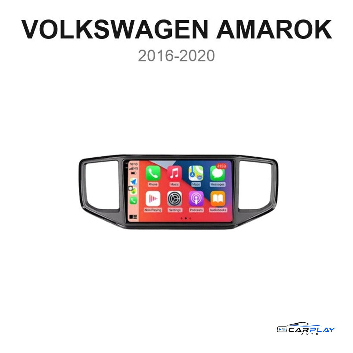 Écran CarPlay compatible avec Volkswagen Amarok [2016-2020]