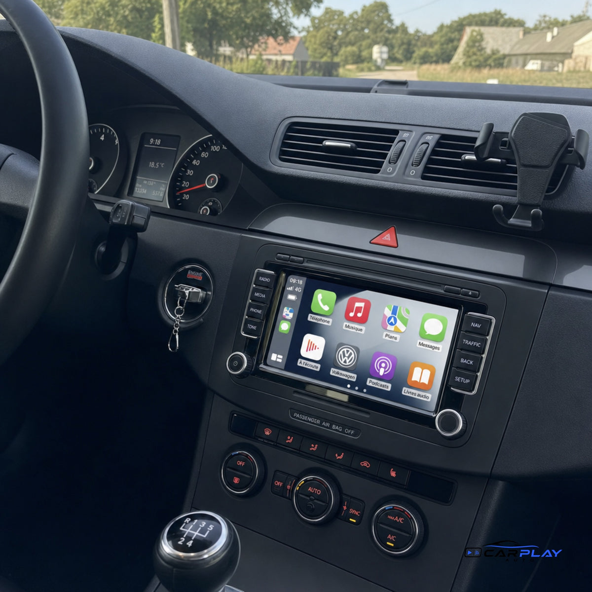 Écran CarPlay compatible avec Volkswagen Caddy [2005-2020]