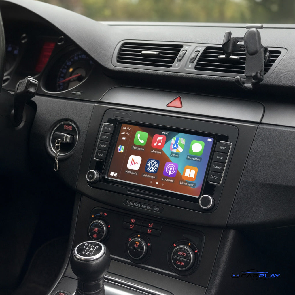Écran CarPlay compatible avec Volkswagen EOS [2006-2015]