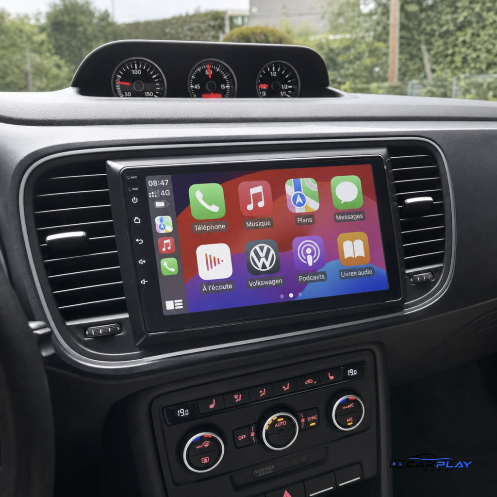 Écran CarPlay compatible avec Volkswagen New Beetle [2011-2019]