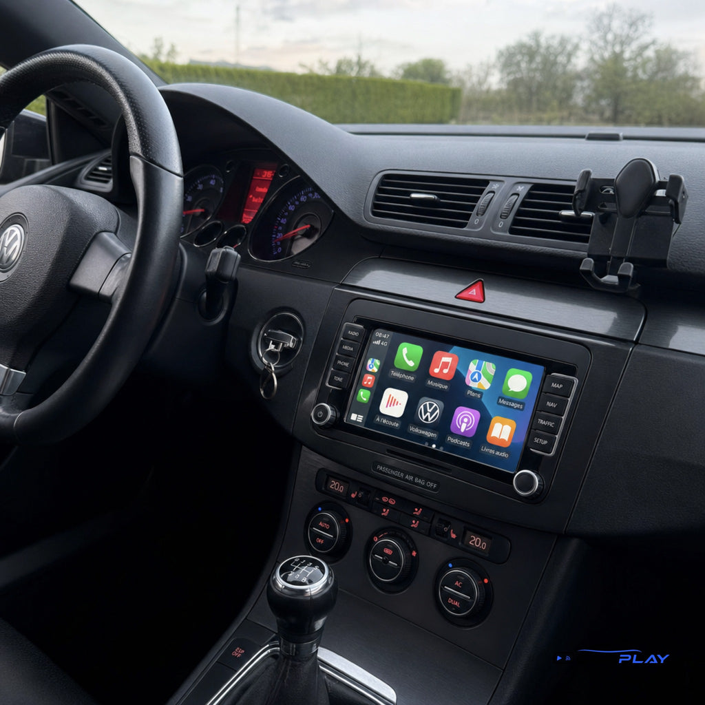 Écran CarPlay compatible avec Volkswagen SCIROCCO [2008-2013] - Style d'origine