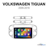Écran CarPlay compatible avec Volkswagen Tiguan [2006-2016]