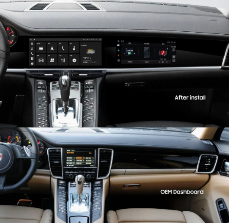 Double écran Carplay Porsche Panamera 2010-2018