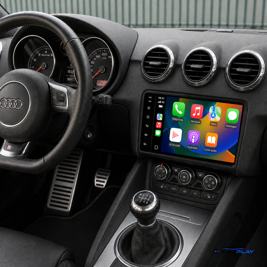 Écran CarPlay compatible avec Audi TT [2006-2014]