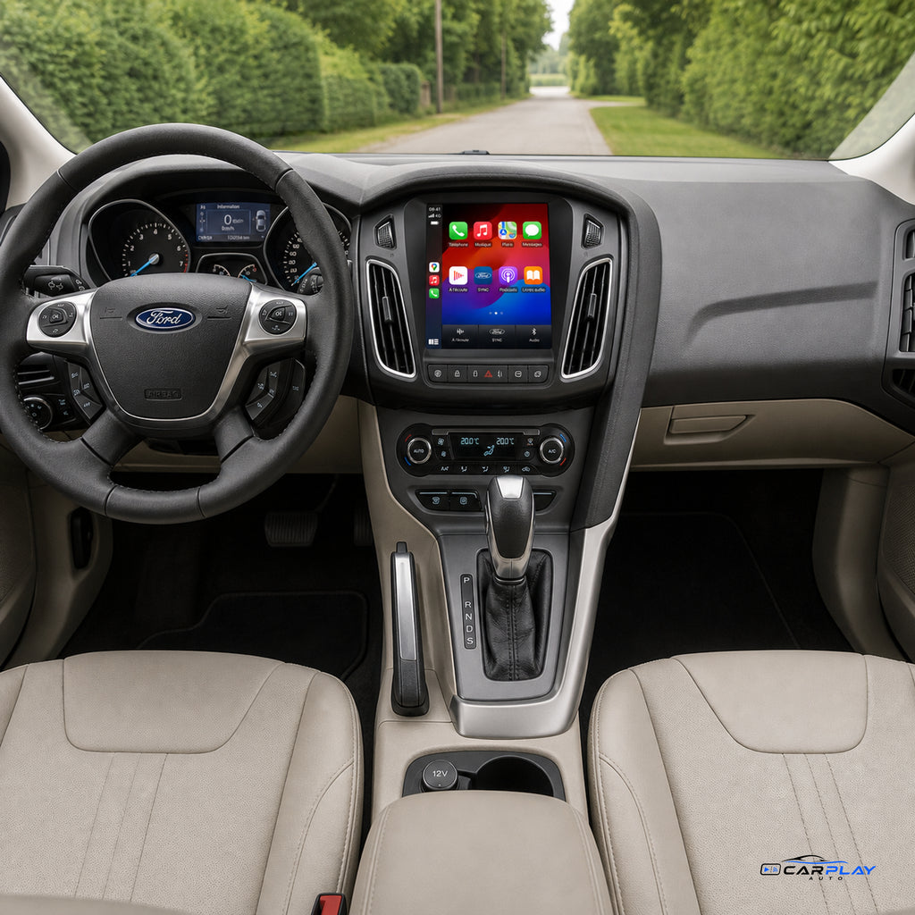 Écran CarPlay compatible avec Ford Focus 3 [2011-2019]