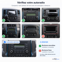 Écran CarPlay compatible avec Volkswagen Multivan [2008-2015]