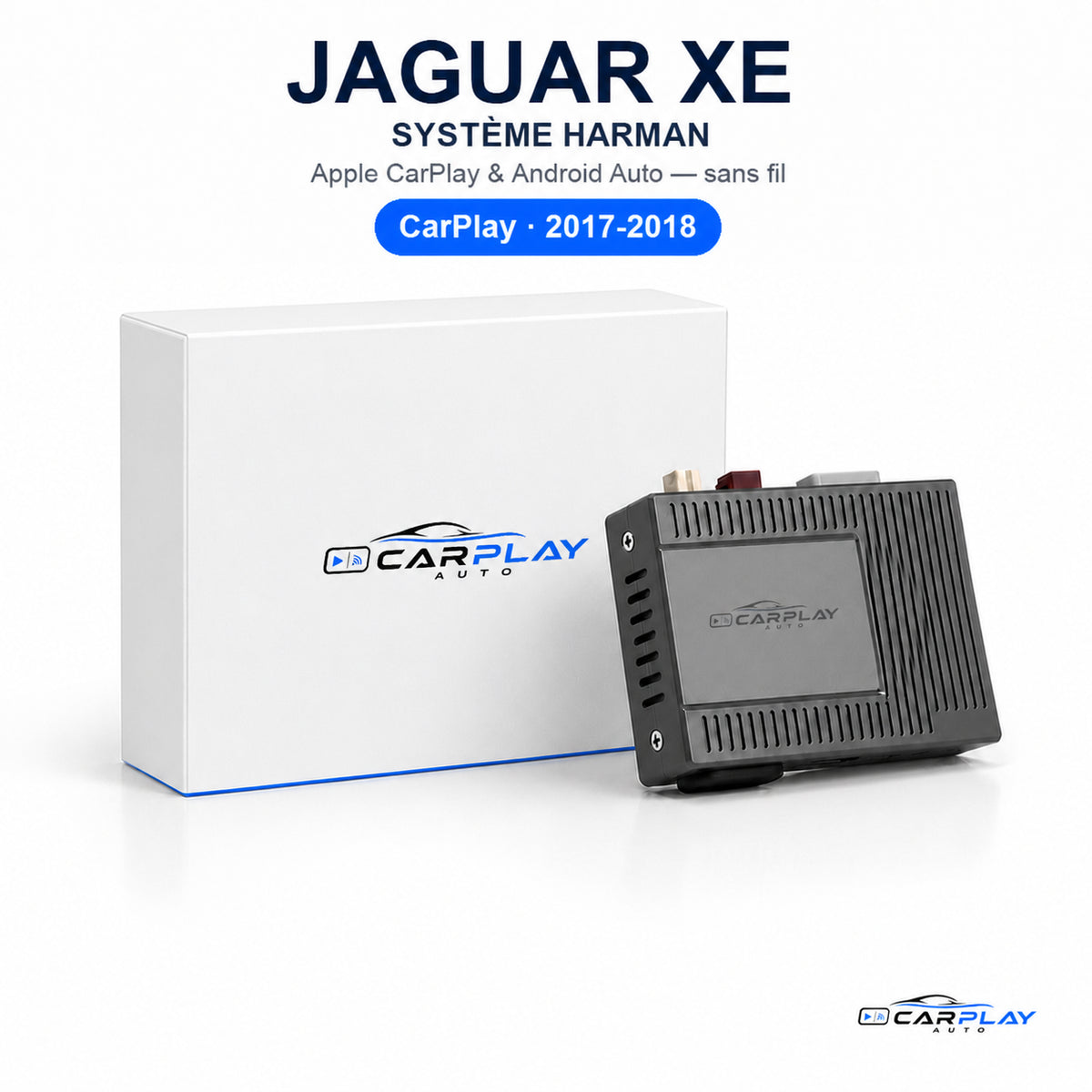 Boîtier CarPlay compatible avec Jaguar XE [2017-2018] - Système Harman
