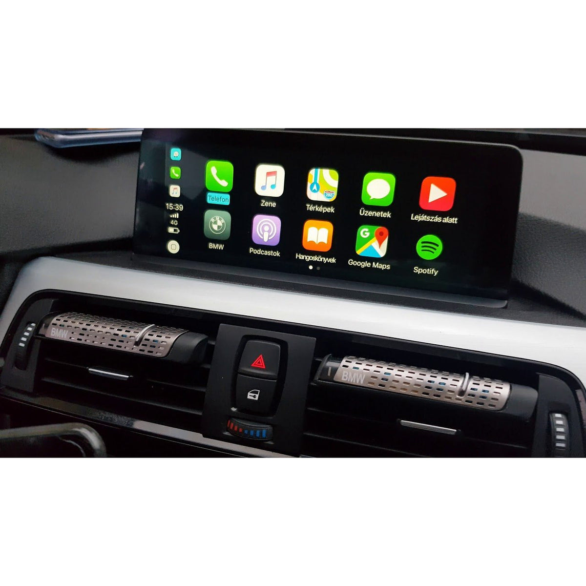Activation de l'option Carplay via USB pour BMW système EVO