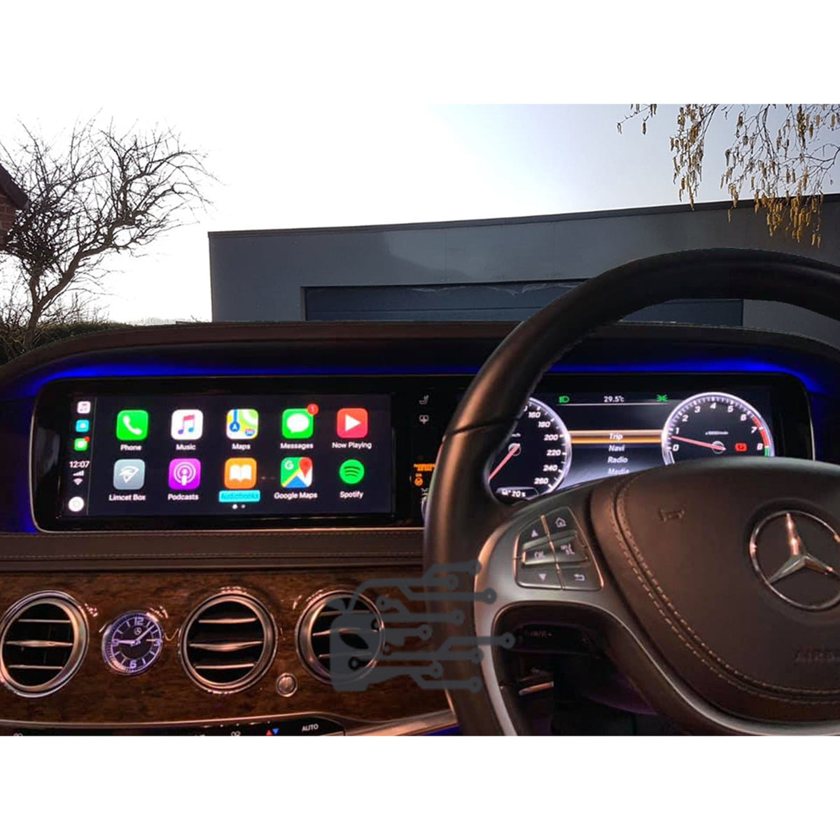Apple Carplay pour Mercedes système NTG 5.5