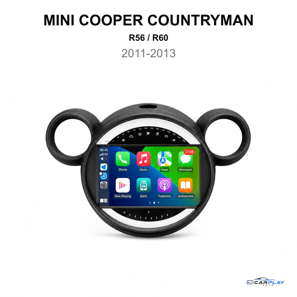 Écran CarPlay compatible avec Mini Cooper Countryman [2011-2013] R56 / R60