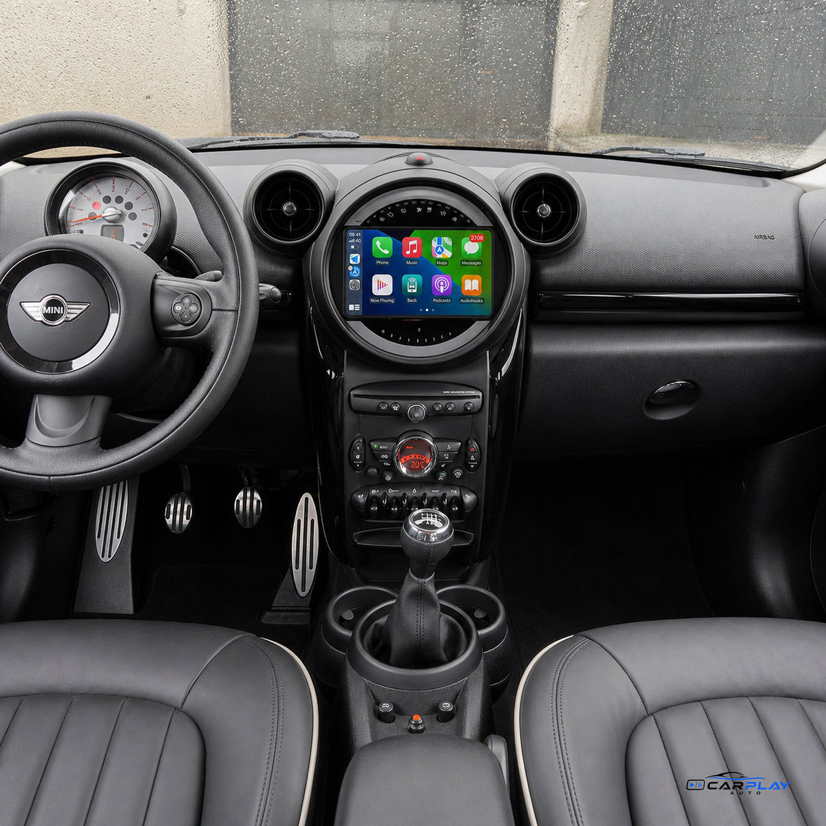 Écran CarPlay compatible avec Mini Cooper Countryman [2011-2013] R56 / R60