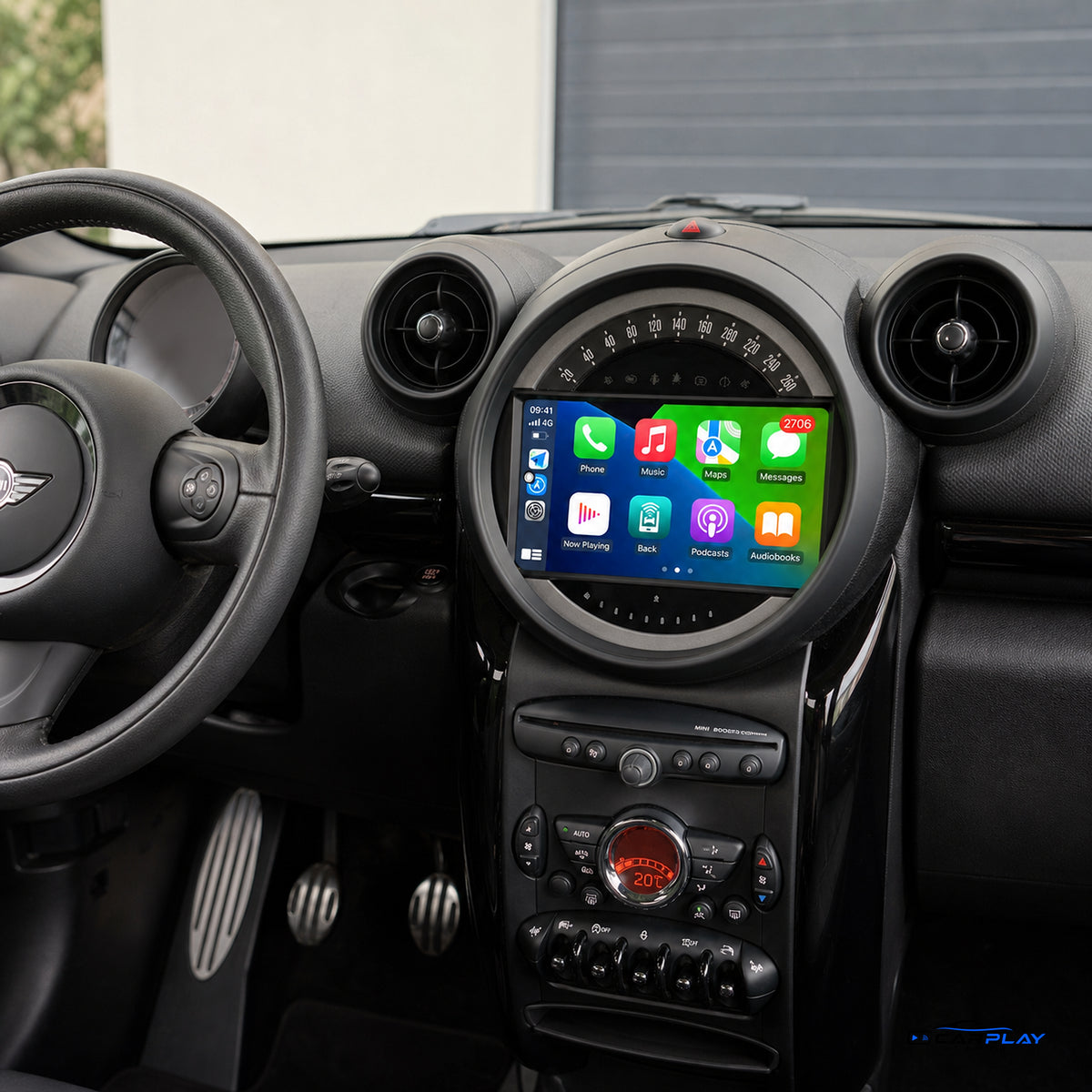 Écran CarPlay compatible avec Mini Cooper Countryman [2011-2013] R56 / R60