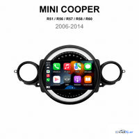 Écran CarPlay compatible avec Mini Cooper [2006-2014] R51 / R56 / R57 / R58 / R60
