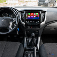 Écran CarPlay compatible avec Mitsubishi L200 [2015-2021] Climatisation auto.