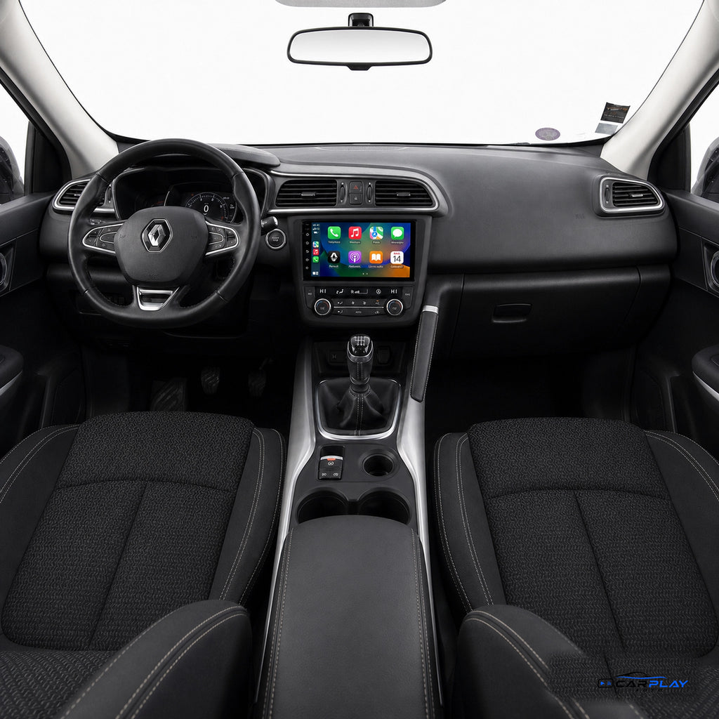 Écran CarPlay compatible avec Renault Kadjar [2015-2019] Type B - Avec GPS d'origine
