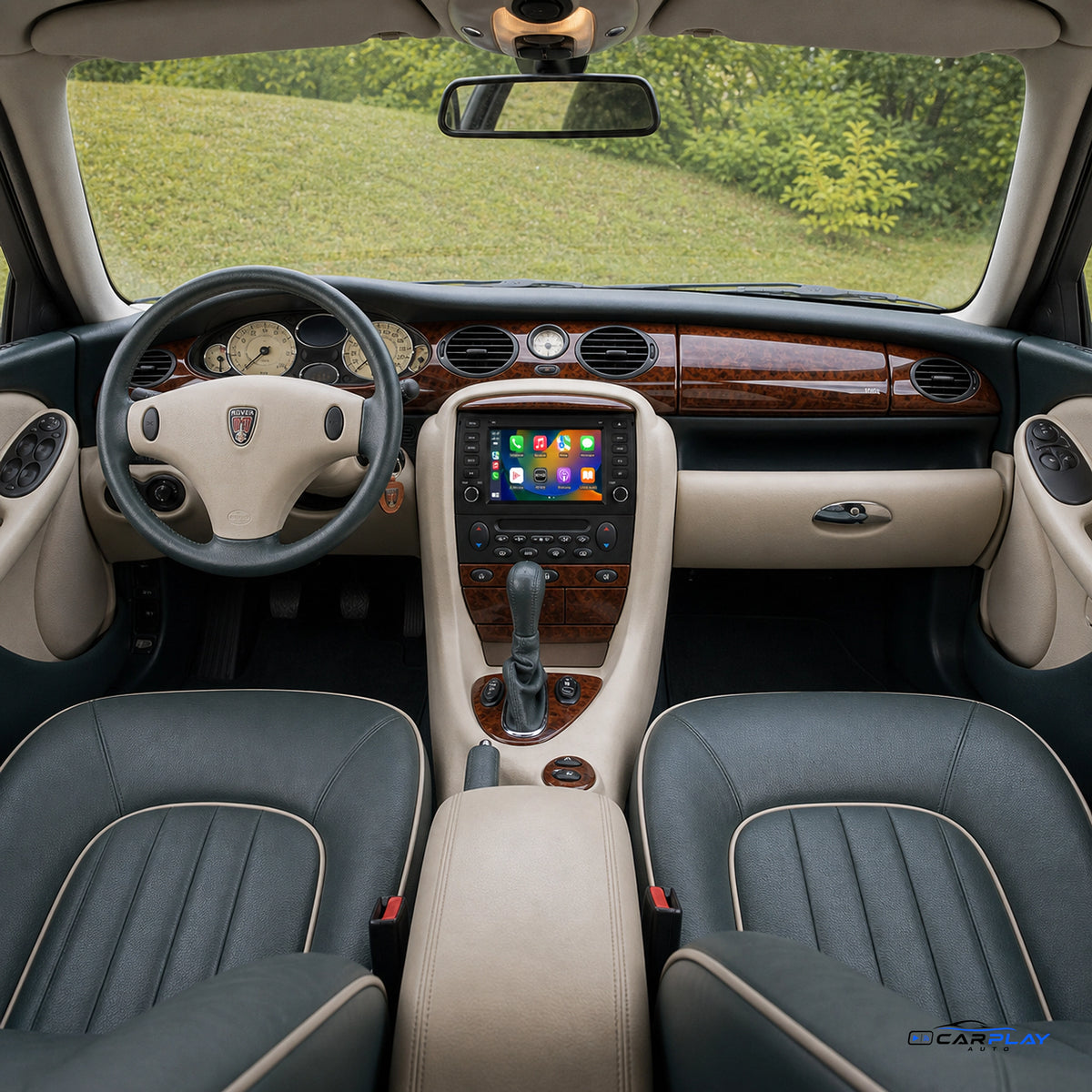 Écran CarPlay compatible avec Rover 75 [1999-2005]