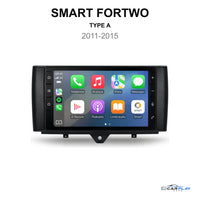 Écran CarPlay compatible avec Smart fortwo [2011-2015] Type A