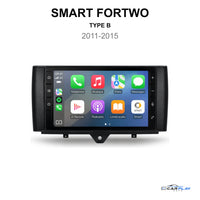 Écran CarPlay compatible avec Smart fortwo [2011-2015] Type B