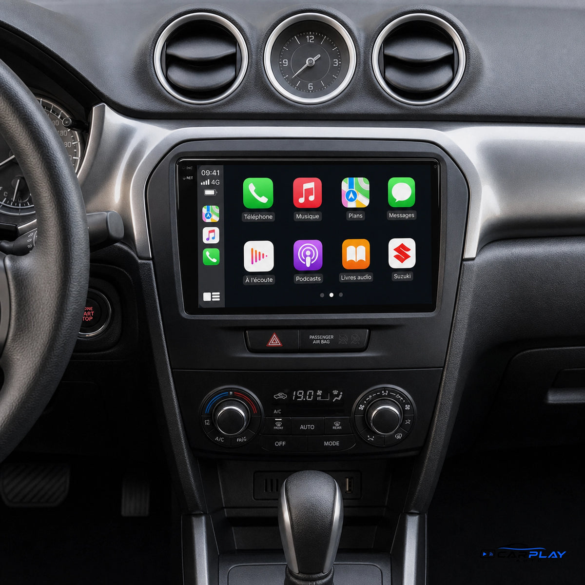 Écran CarPlay compatible avec Suzuki Grand Vitara [2017-2020]