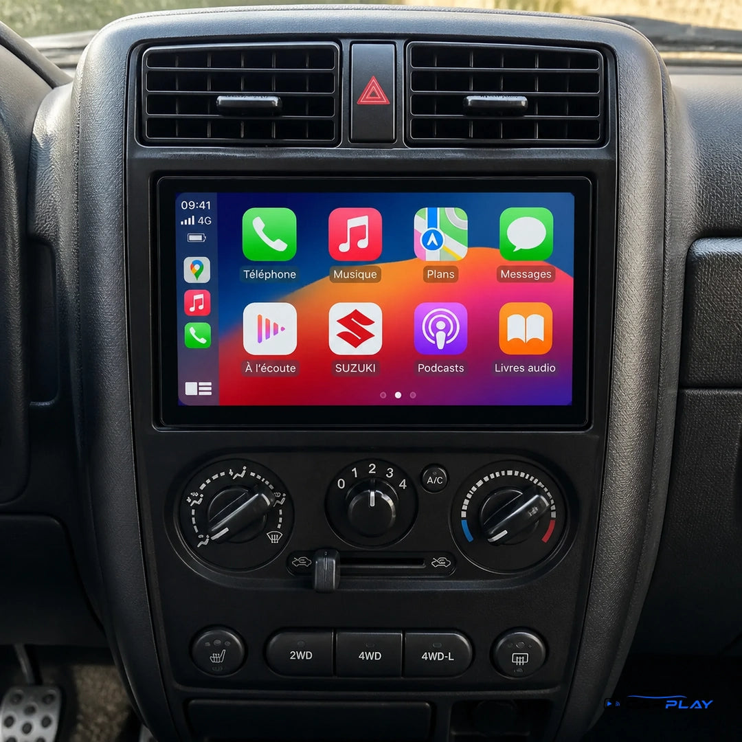 Écran CarPlay compatible avec Suzuki JIMNY [2005-2019]