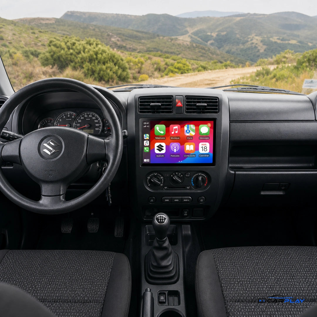 Écran CarPlay compatible avec Suzuki JIMNY [2005-2019]