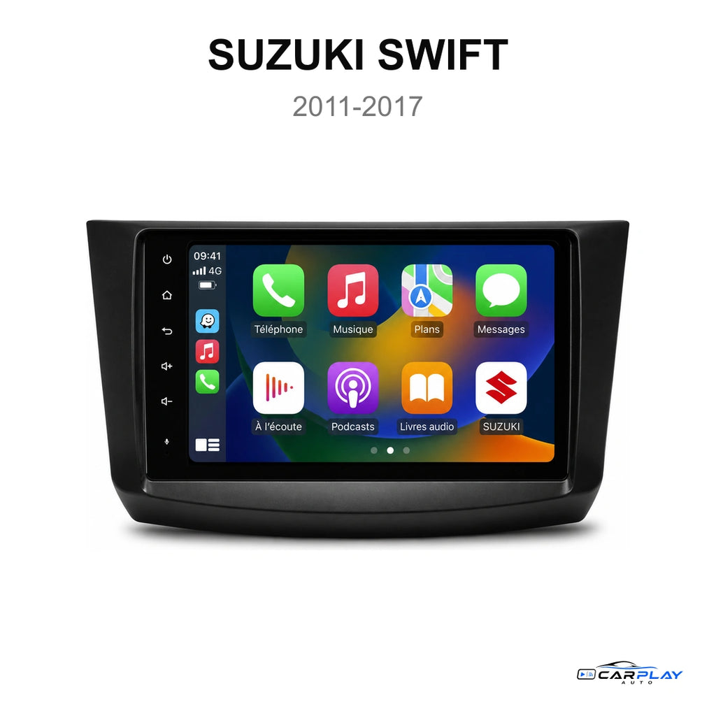 Écran CarPlay compatible avec Suzuki Swift [2011-2017]