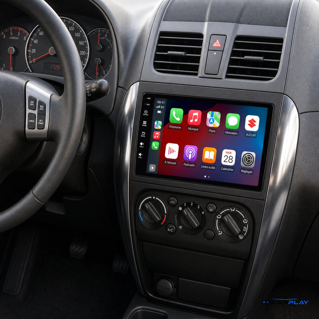 Écran CarPlay compatible avec Suzuki SX4 [2006-2013]