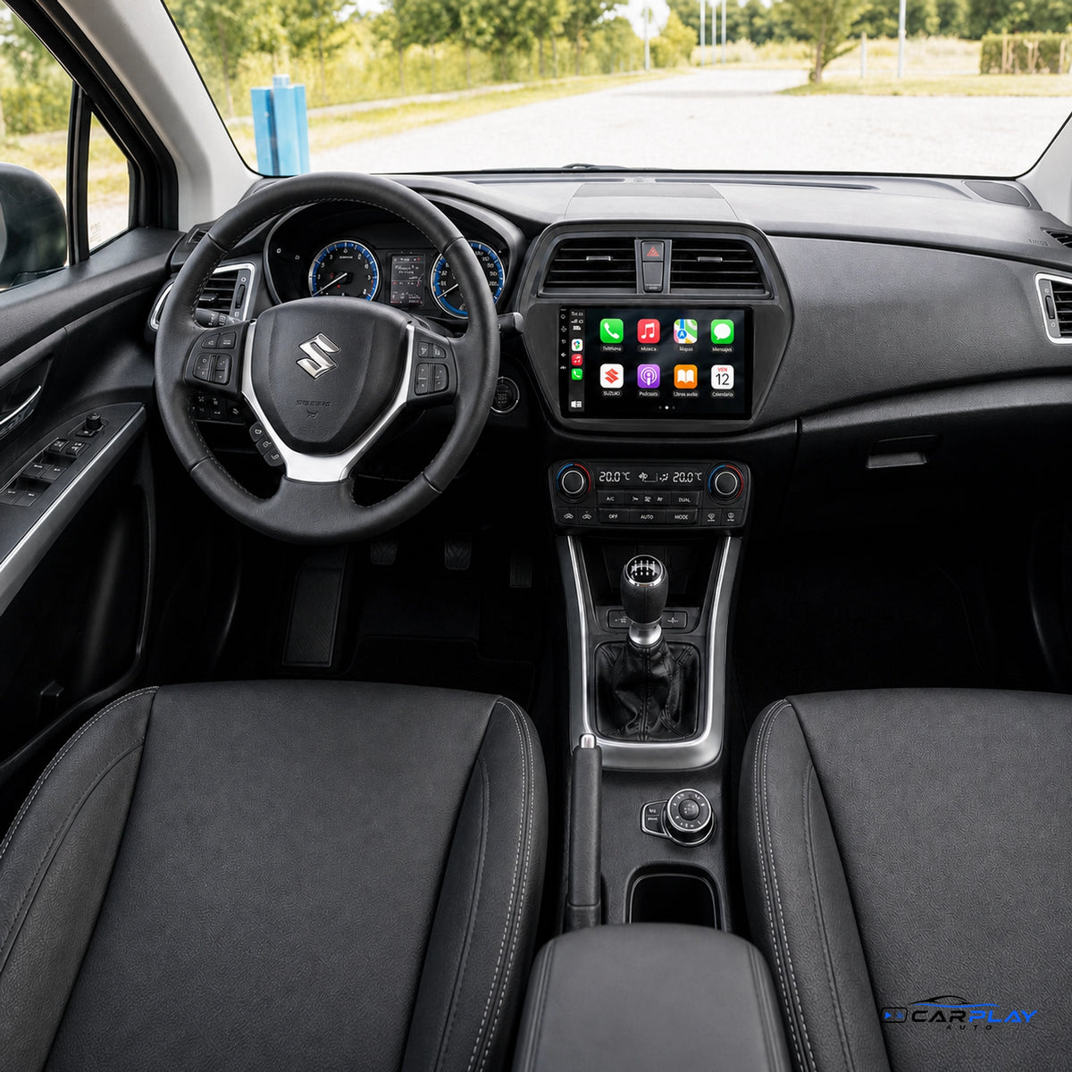 Écran CarPlay compatible avec Suzuki SX4 S-Cross [2012-2017]