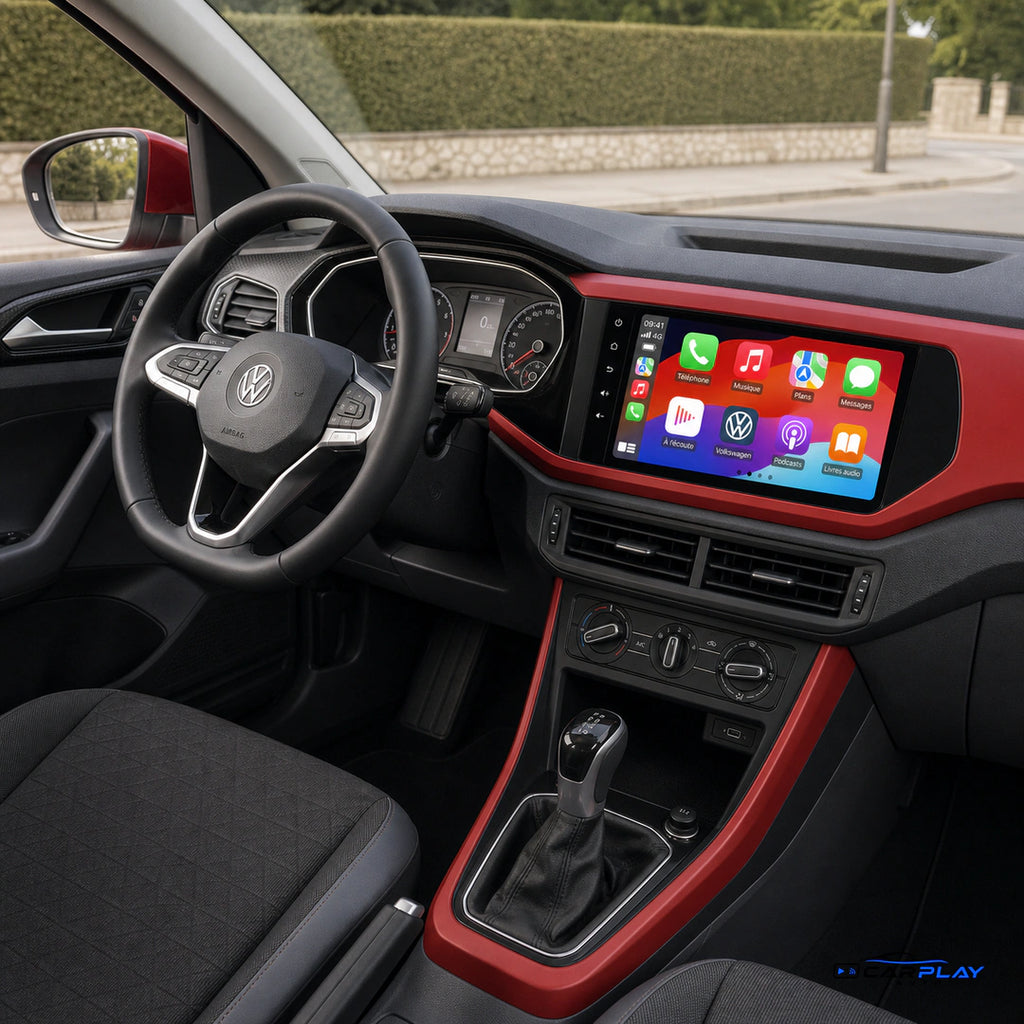 Écran CarPlay compatible avec Volkswagen T-Cross [2015-2021]