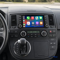 Écran CarPlay compatible avec Volkswagen T5 Transporter - Multivan - Touareg [2004-2011] (style d'origine)