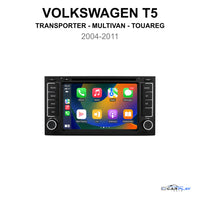 Écran CarPlay compatible avec Volkswagen T5 Transporter - Multivan - Touareg [2004-2011] (style d'origine)