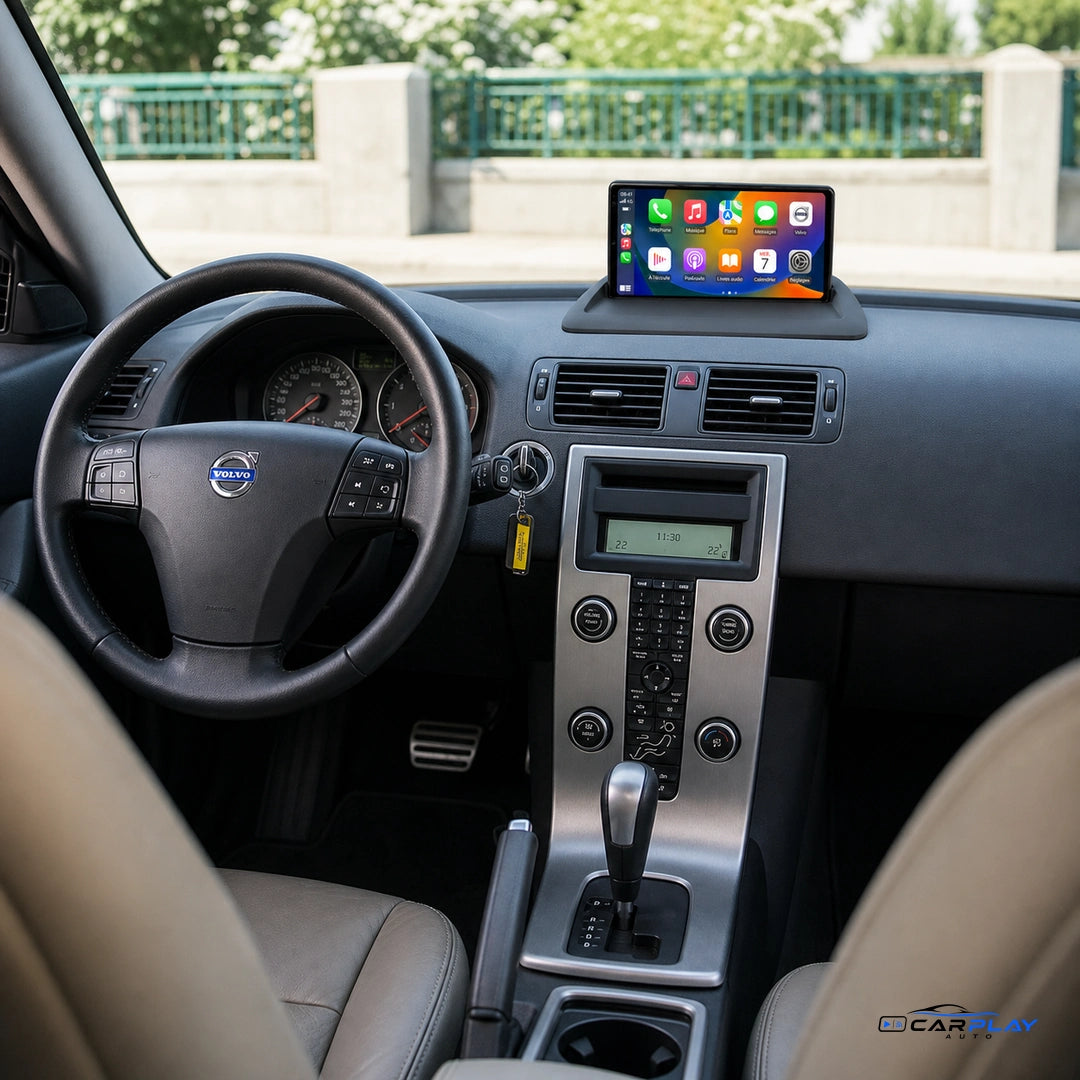 Écran CarPlay compatible avec Volvo C30 [2006-2012]