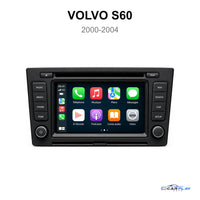 Écran CarPlay compatible avec Volvo S60 [2000-2004]