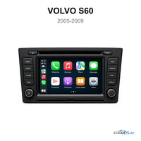 Écran CarPlay compatible avec Volvo S60 [2005-2009]