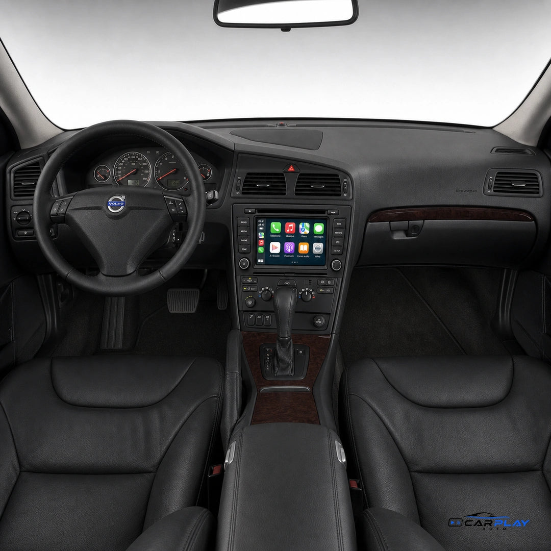 Écran CarPlay compatible avec Volvo S60 [2005-2009]