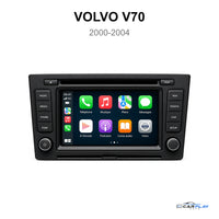 Écran CarPlay compatible avec Volvo V70 [2000-2004]