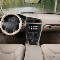 Écran CarPlay compatible avec Volvo XC70 [2000-2004]