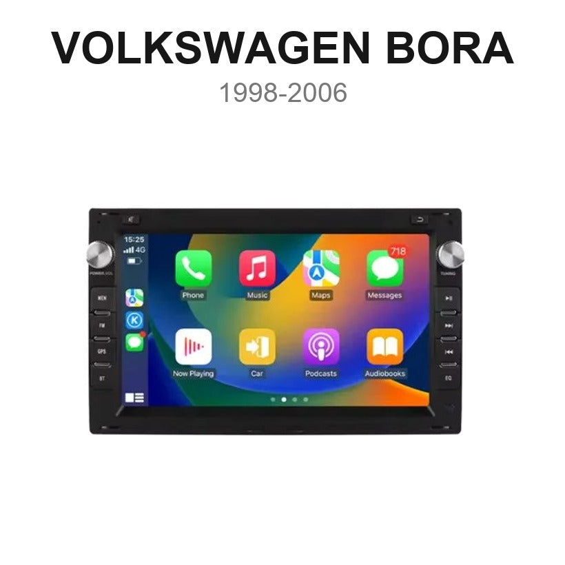 Écran CarPlay compatible avec Volkswagen Bora [1998-2006] - Style origine